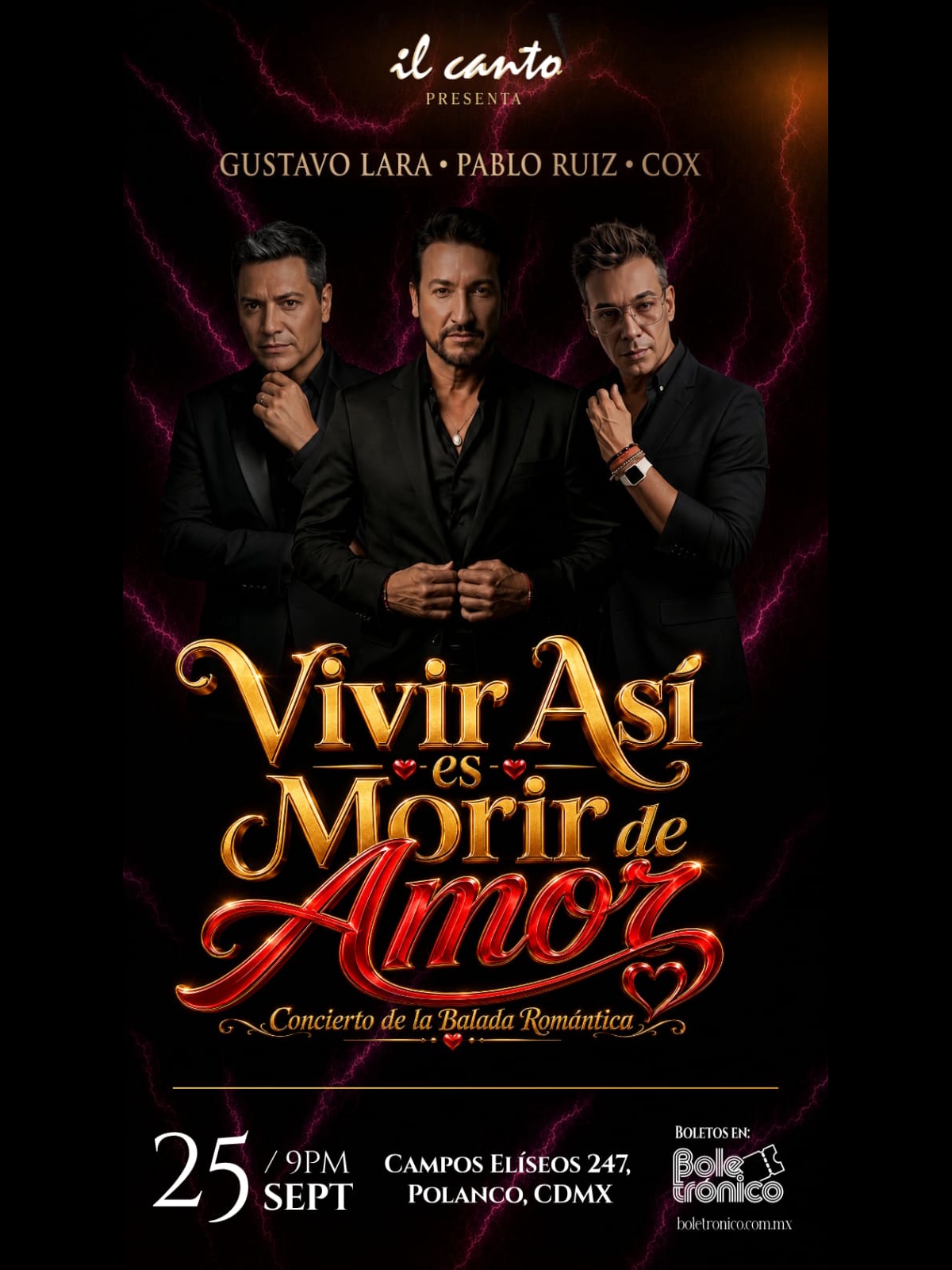 VIVIR ASÍ ES MORIR DE AMOR